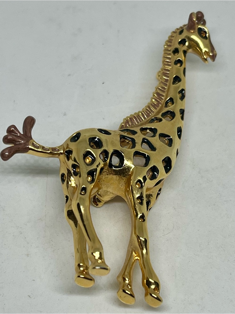 Gold Giraffe Figurine Accent - Decorative Home Accent